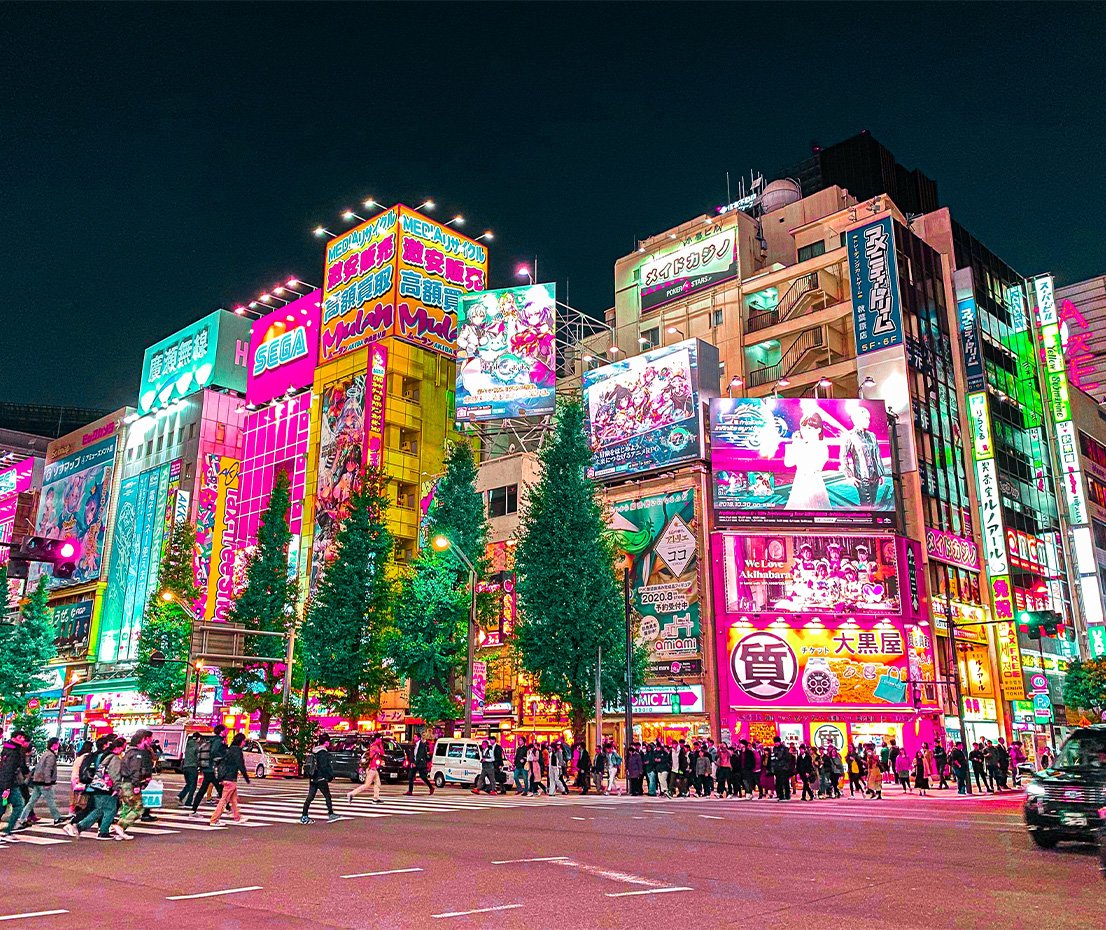 Day 2 - Tokyo Japan - city night